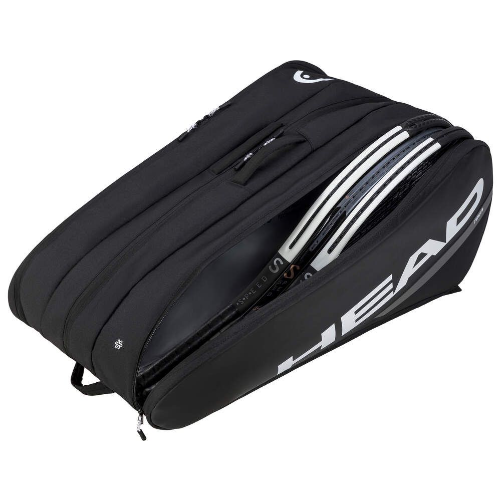HEAD Tour Racquet Bag XL (Black/White) - Side View