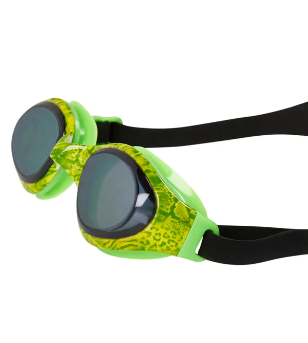 Speedo Unisex Junior Holowonder Smoke- Lens Goggles (Green & Smoke) - InstaSport