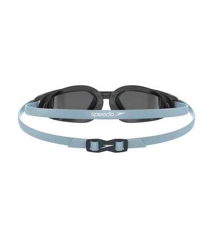 Speedo Unisex Adult Hydropulse Mirror - Lens Swim Goggles - Grey & Silver - InstaSport