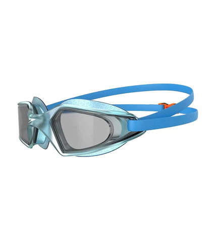 Speedo Unisex Junior Smoke - Lens Goggles ( Blue & Smoke ) - InstaSport