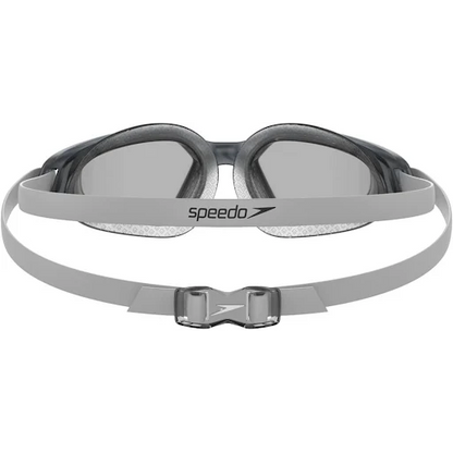 Speedo Unisex Adult Hydropulse Swim Goggles - White/ Grey - InstaSport