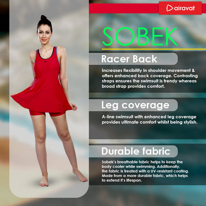 Airavat Women's SOBEK 5006 Swim Wear