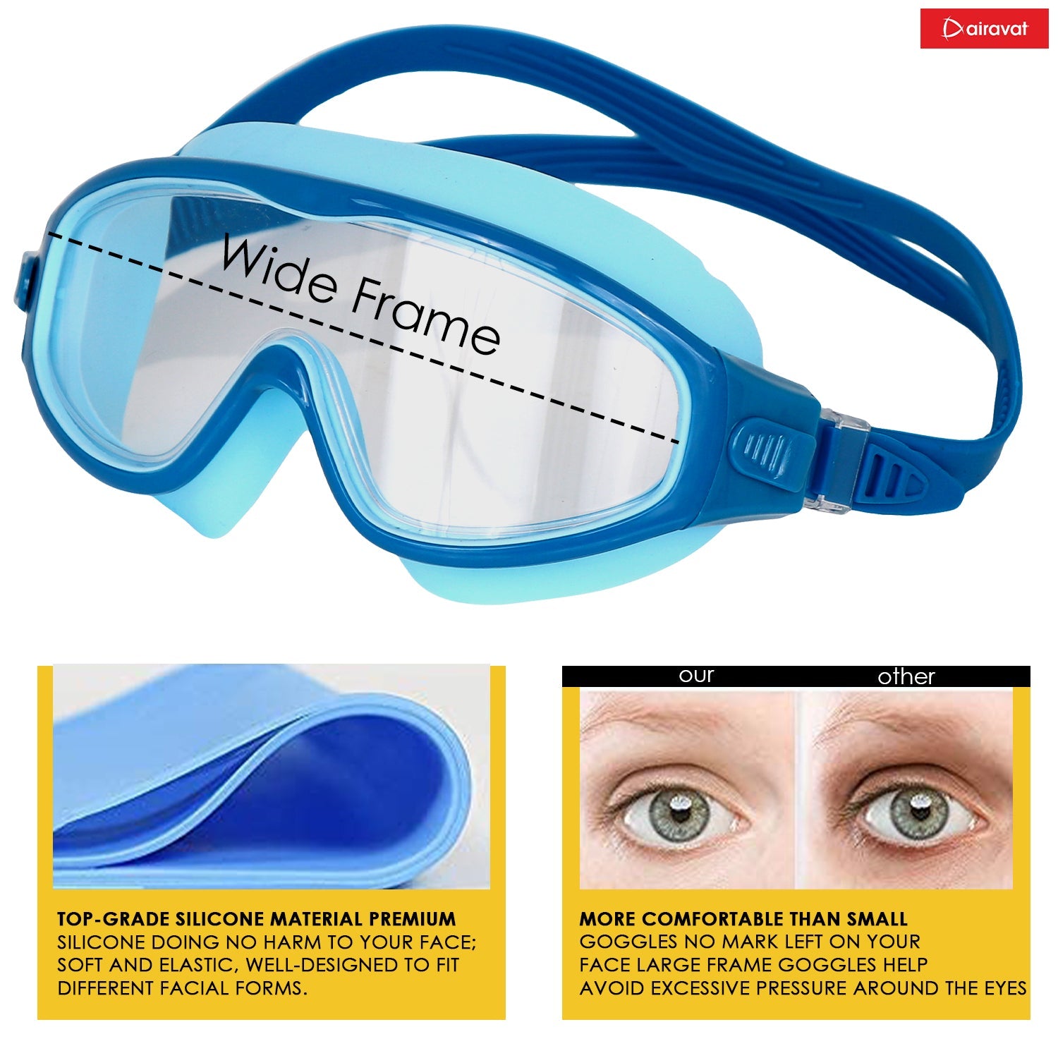 Airavat Macho Junior 1012 Swimming Goggles