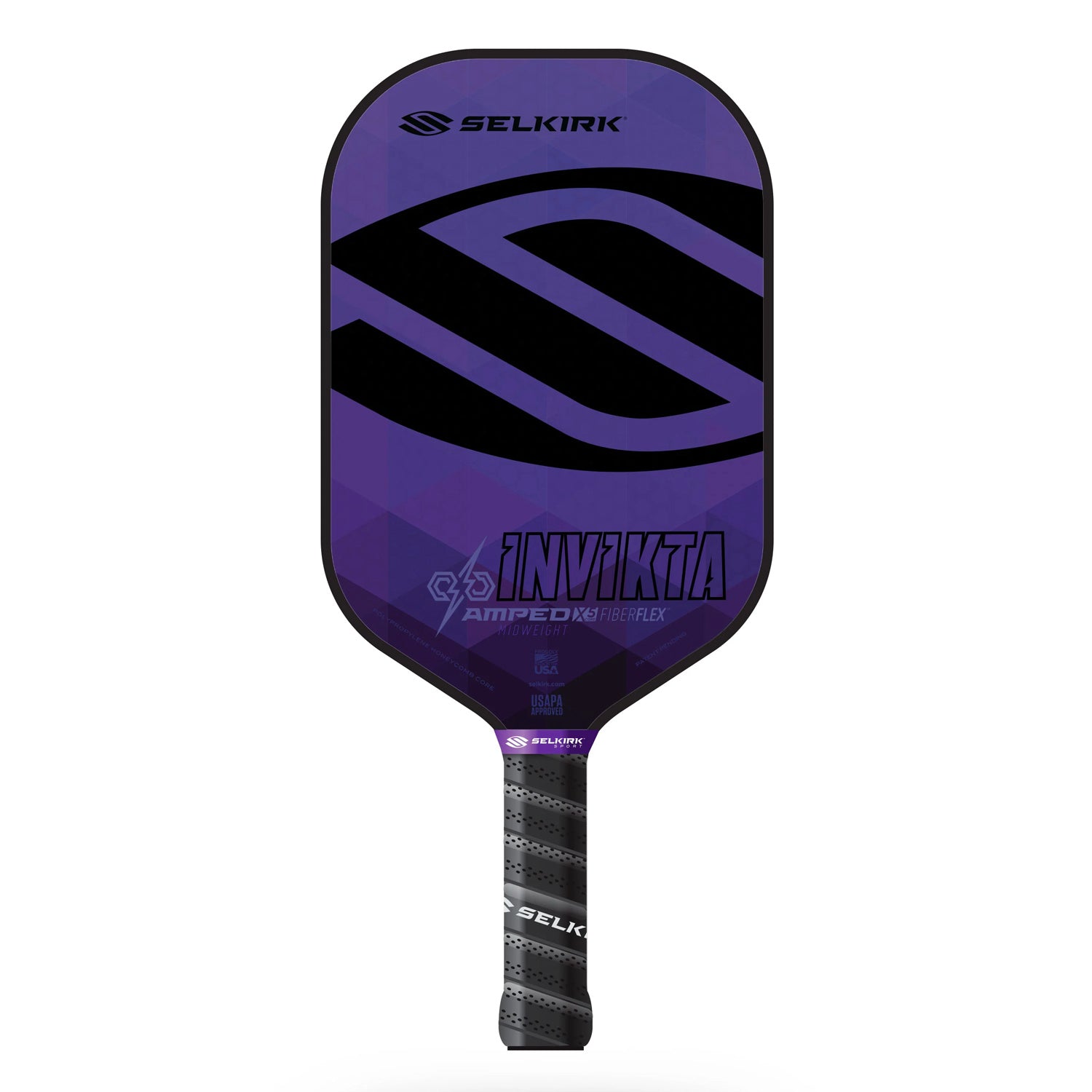 Selkirk Amped - Invikta (Amethyst Purple) Pickleball Paddle - InstaSport