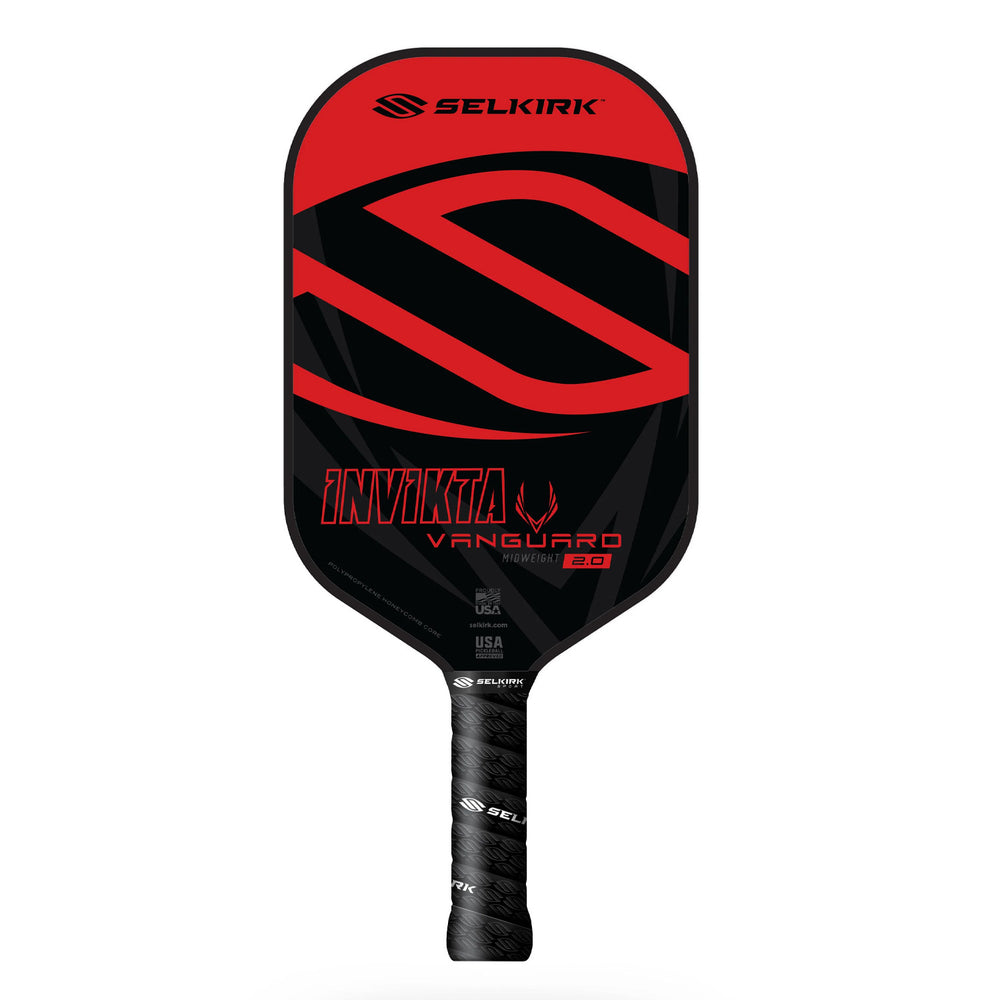 Selkirk Vanguard 2.0 - Invikta (Red) Pickleball Paddle - InstaSport