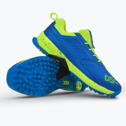 DSC Jaffa 22 Cricket Spike Shoes - Blue - InstaSport