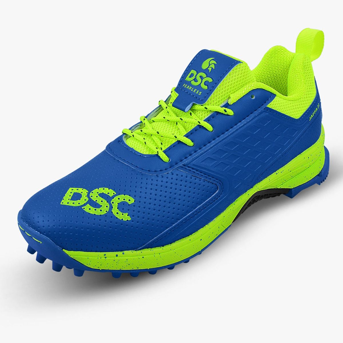 DSC Jaffa 22 Cricket Spike Shoes - Blue - InstaSport