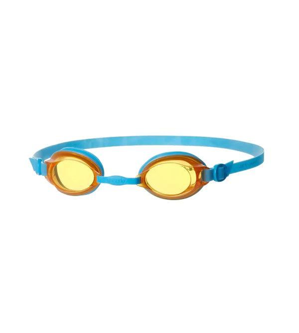 Speedo Unisex Junior Jet Tint - Lens Goggles  (Blue/ Orange) - InstaSport