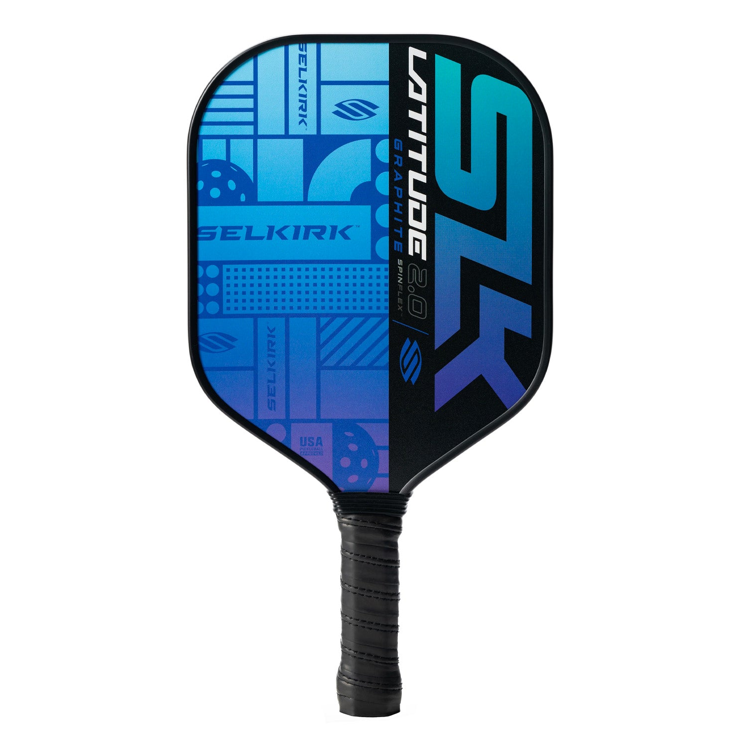 SLK Selkirk Latitude 2.0 (Blue) Pickleball Paddle - InstaSport