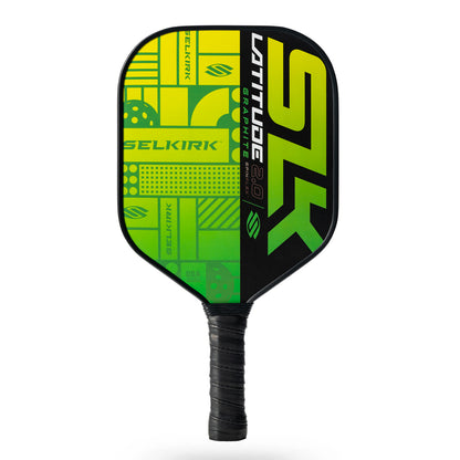 SLK Selkirk Latitude 2.0 (Green) Pickleball Paddle - InstaSport