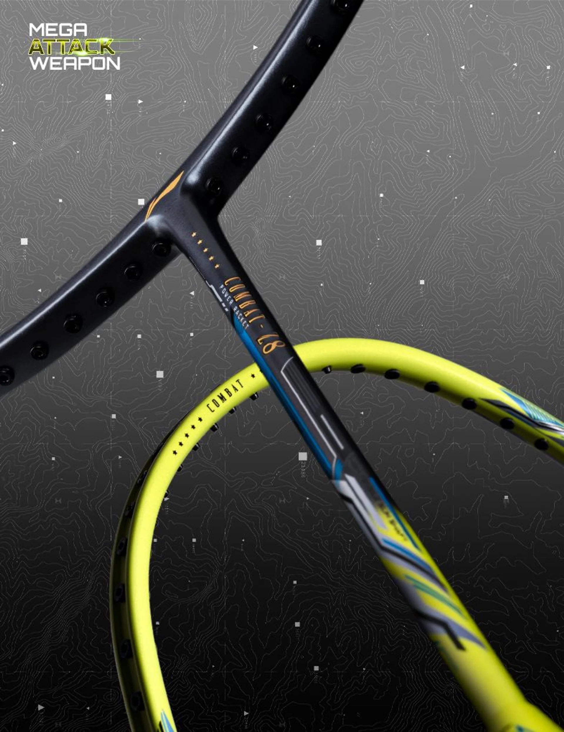 Lining_CombatZ8_Badminton_Racket_Spec_Shaft_InstaSport