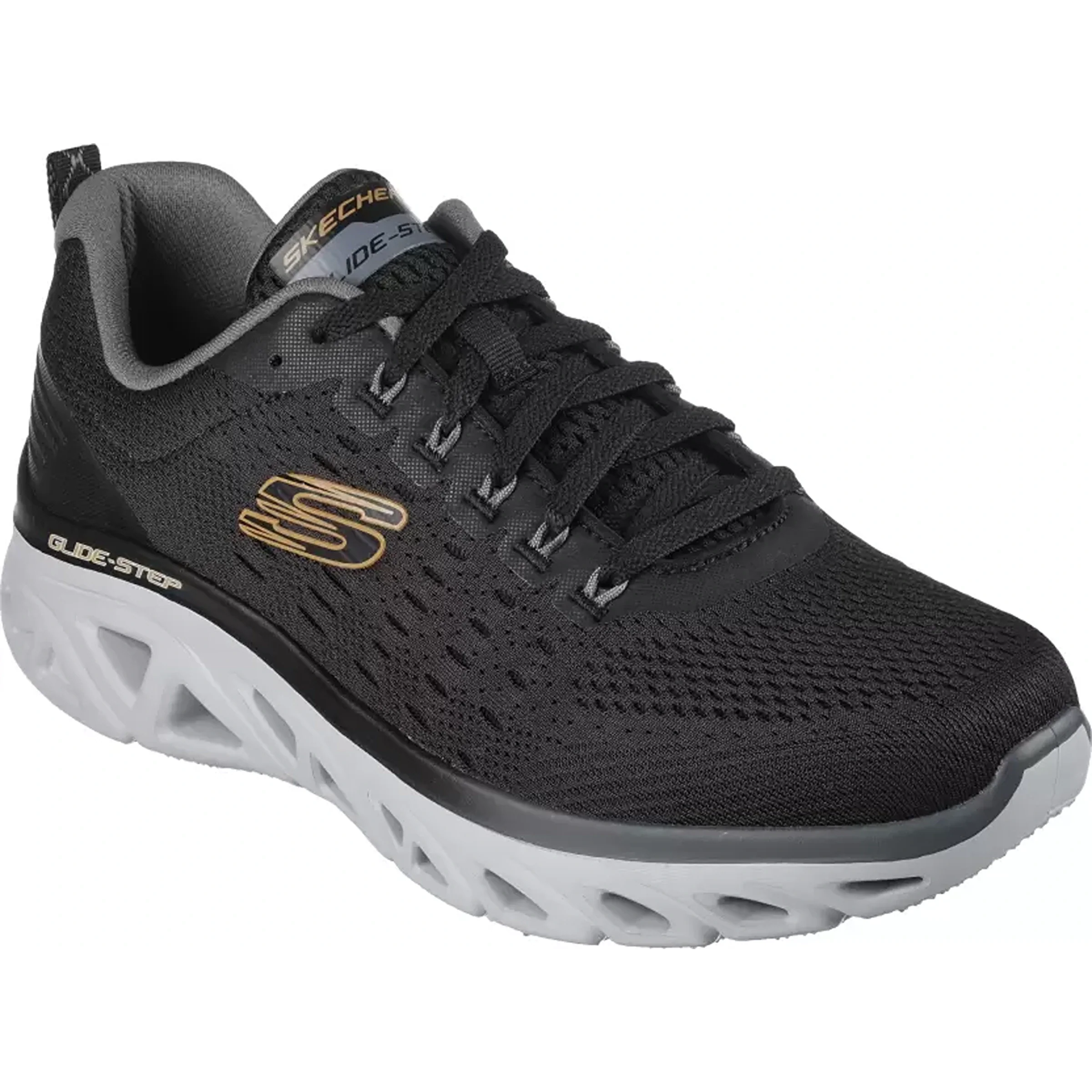 SKECHERS GLIDE-STEP SPORT-NEW Casuals For Men  (Black) (232269-BKCC) - InstaSport