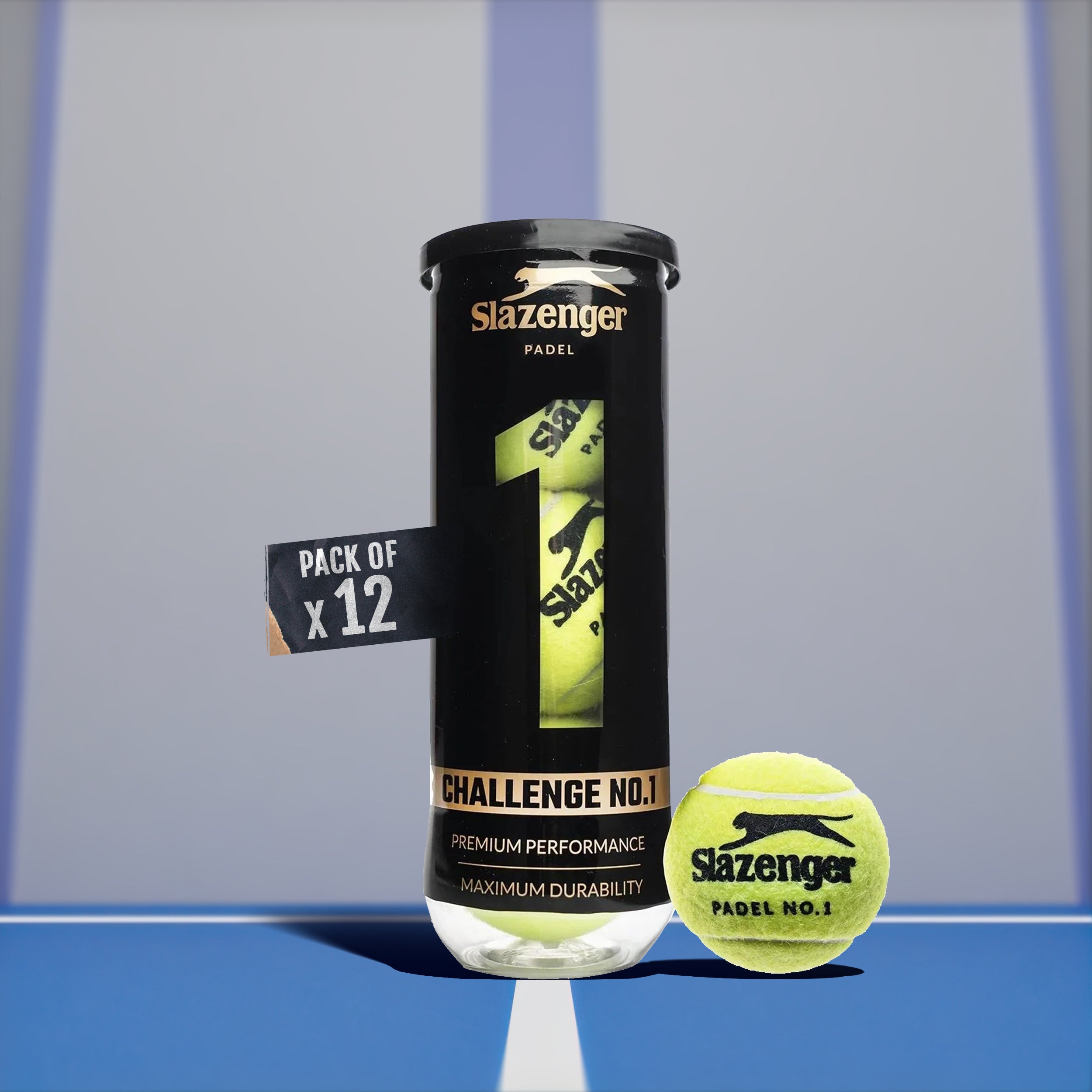 Slazenger Challenge No1 Padel Ball (36 Balls)