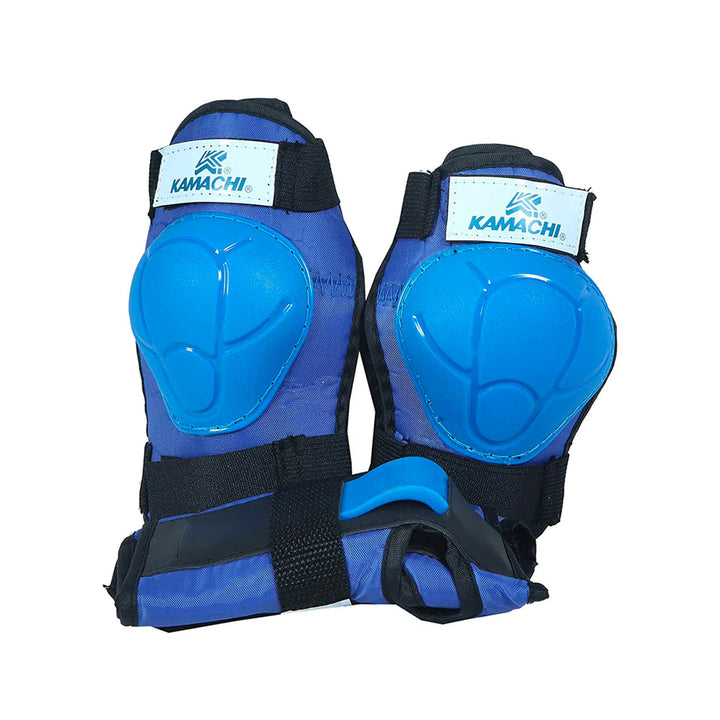 Kamachi PE-11 (3in1) Skating Protection Equipment Set (Blue) - InstaSport