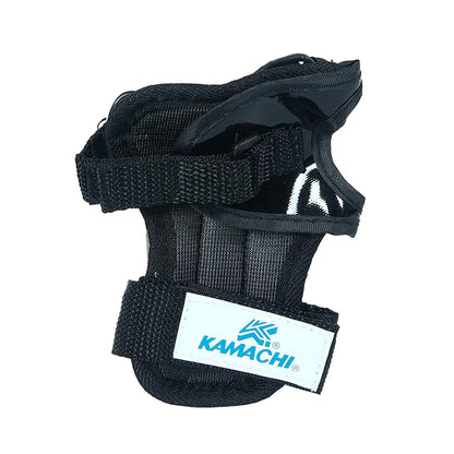 Kamachi PE-33 (3in1) Skating Protection Equipment Set (Black) - InstaSport