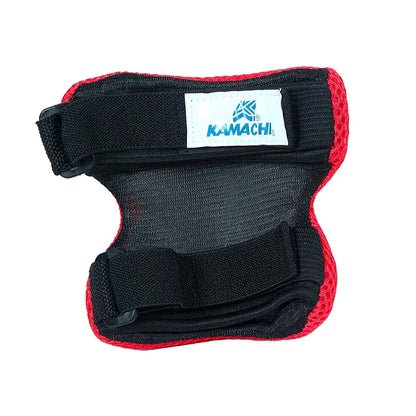 Kamachi PE-33 (3in1) Skating Protection Equipment Set (Red) - InstaSport