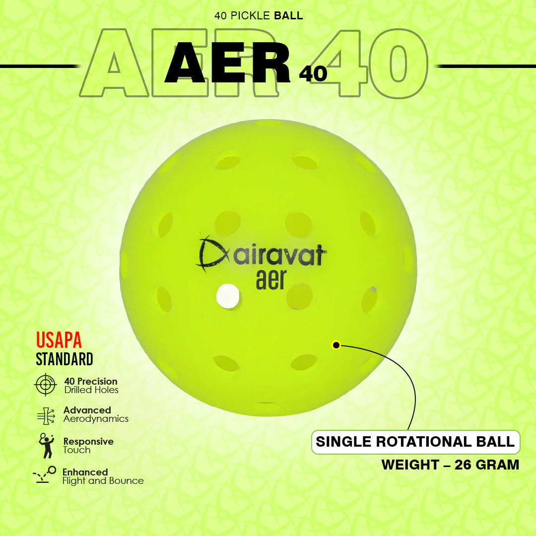 Airavat Aer 40 Pickleballs
