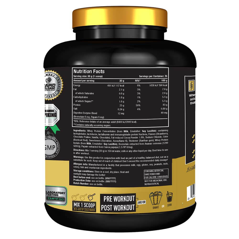 One Science Iso Gold Whey Protein - (Neapolitan Ice Cream) - InstaSport