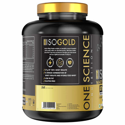 One Science Iso Gold Whey Protein - (Vanilla Swirl) - InstaSport