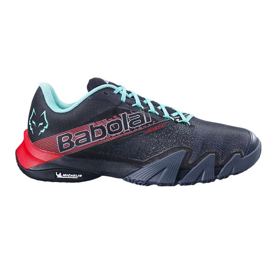 Babolat Premura 2 Padel Shoes (Black/Fista Red)