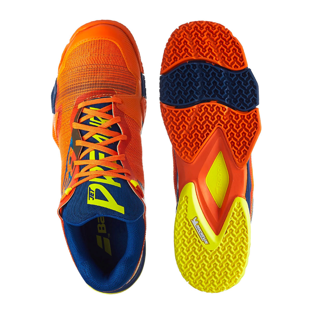 Babolat Premura Padel Shoes (Orange Black) - InstaSport