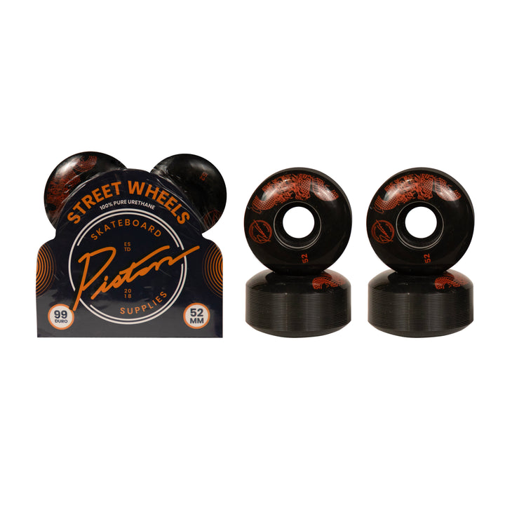 Piston Skateboard Wheels 54mm/Dragon