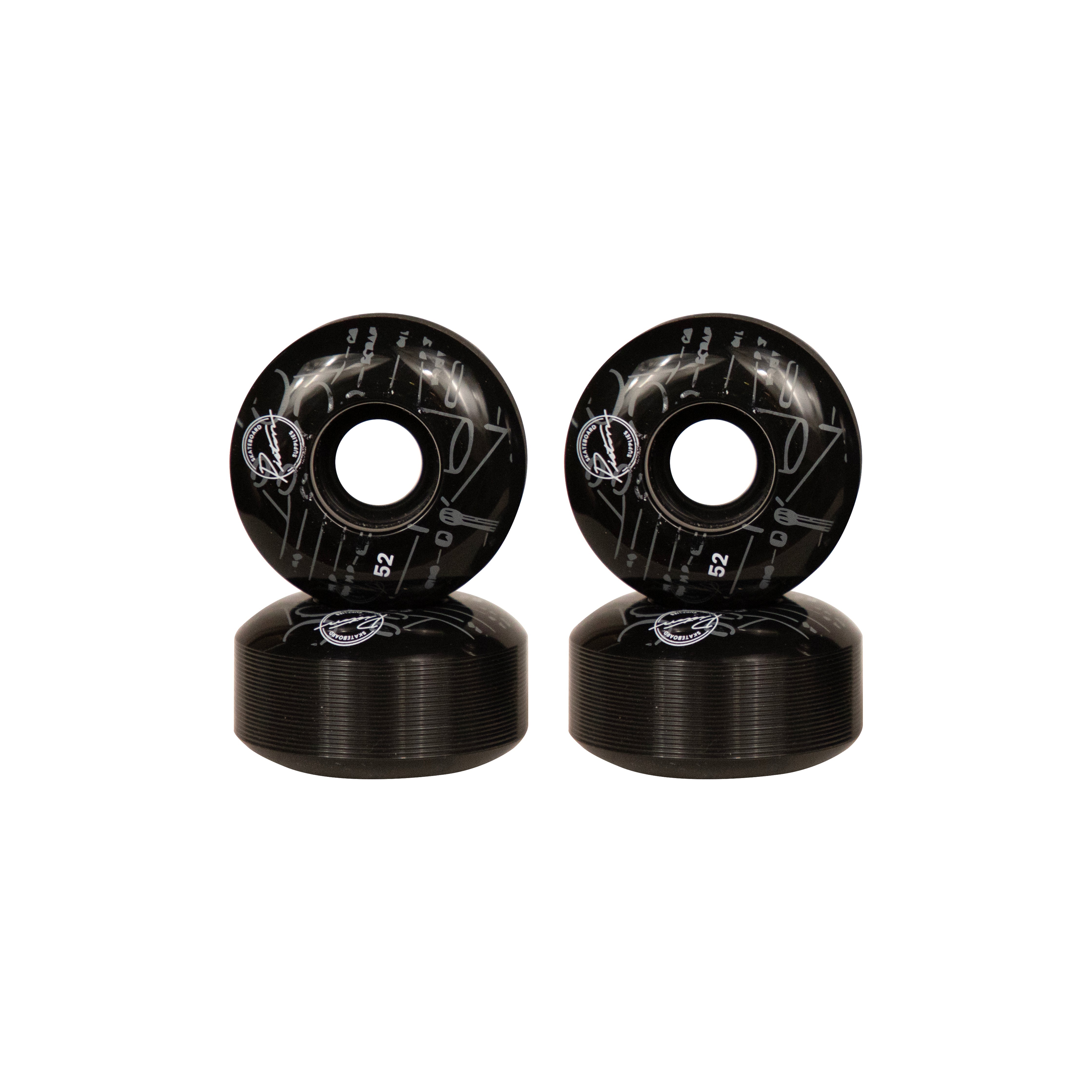 Piston Skateboard Wheels 54mm/Diagram - InstaSport