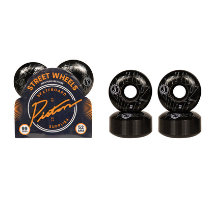 Piston Skateboard Wheels 54mm/Diagram - InstaSport