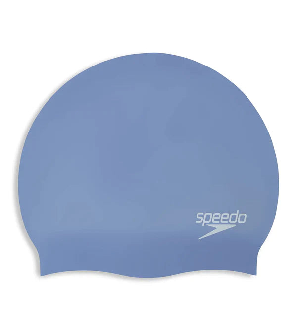 Speedo Women's Long Hair Swim Caps (Blue/ Purple) - InstaSport