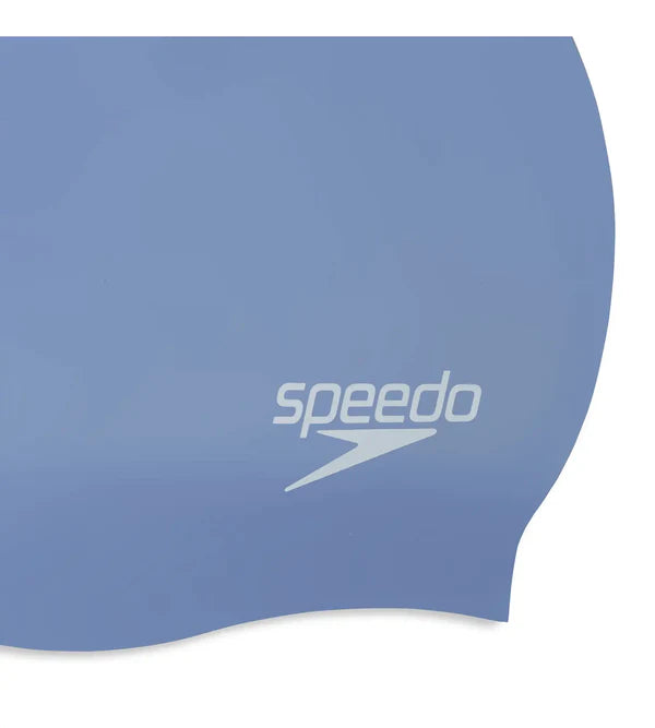 Speedo Women's Long Hair Swim Caps (Blue/ Purple) - InstaSport