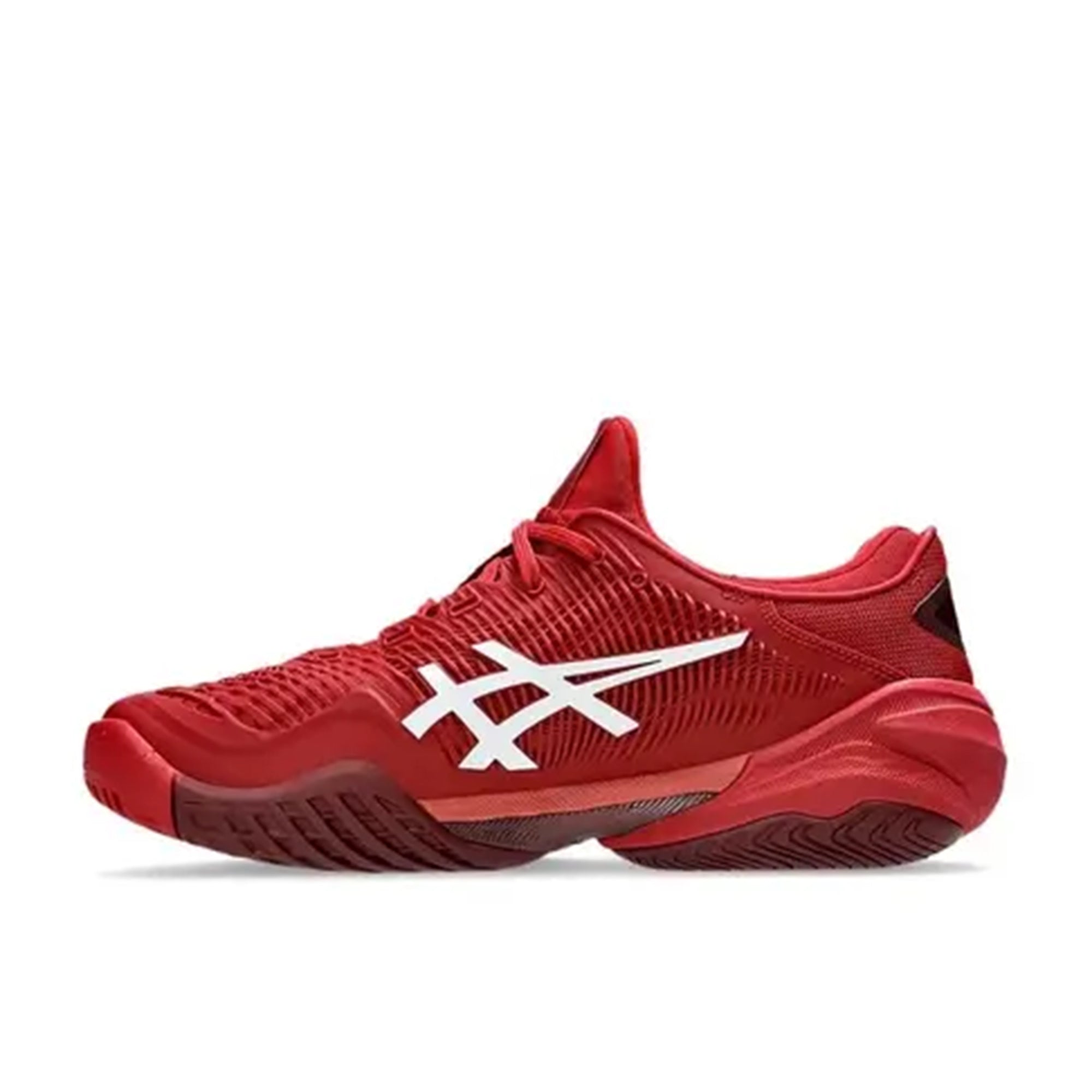 Asics Court FF3 Novak Tennis Shoes(Cranberry/ White) - InstaSport