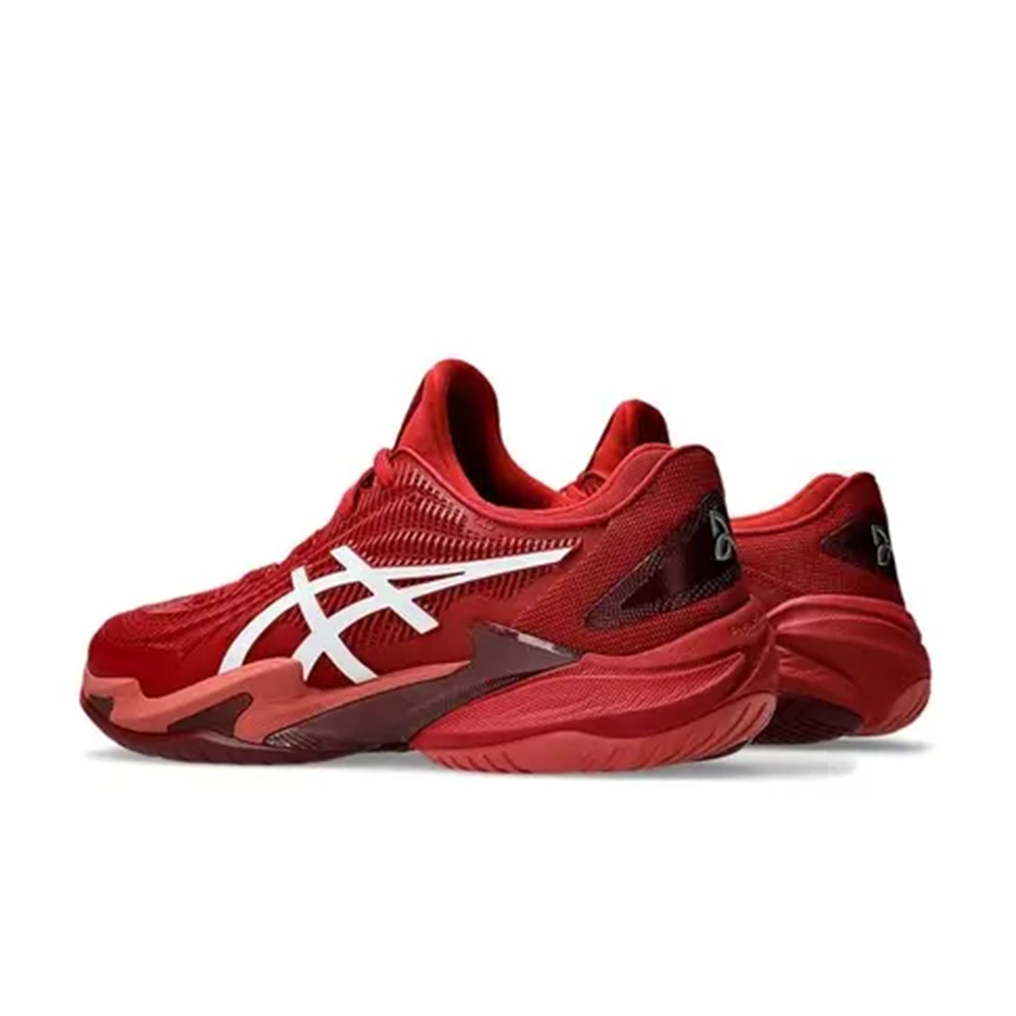 Asics Court FF3 Novak Tennis Shoes(Cranberry/ White) - InstaSport