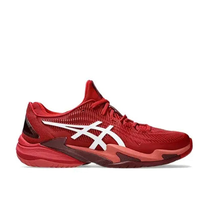 Asics Court FF3 Novak Tennis Shoes(Cranberry/ White) - InstaSport