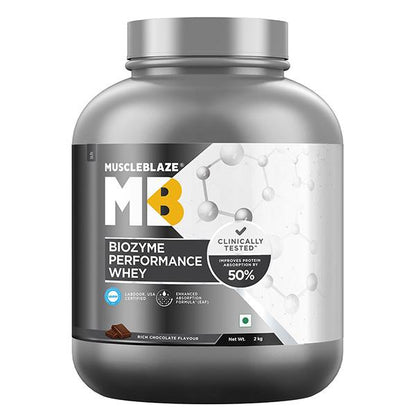 MuscleBlaze Biozyme Performance Whey Protein - InstaSport