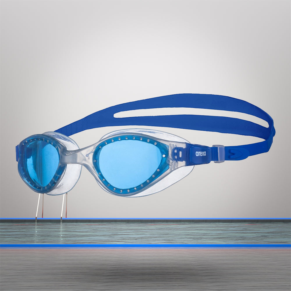 Arena Cruiser Evo Swimming Goggles - Blue Strap - InstaSport