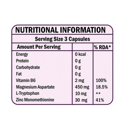 Scitron ZMA+ (Zinc, Magnesium, Vit B6, L-Tryptophan) - InstaSport