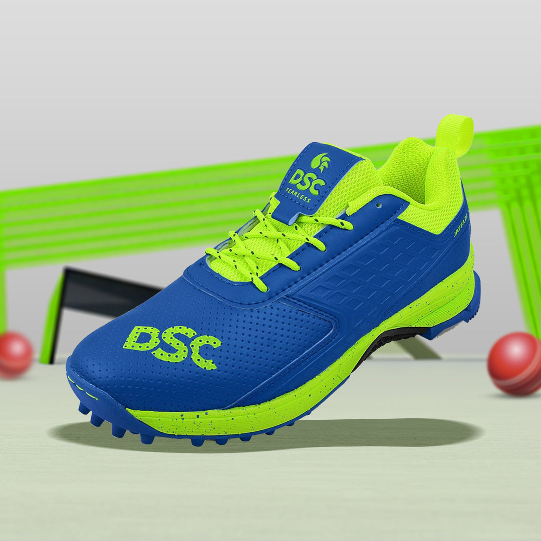 DSC Jaffa 22 Cricket Spike Shoes - Blue