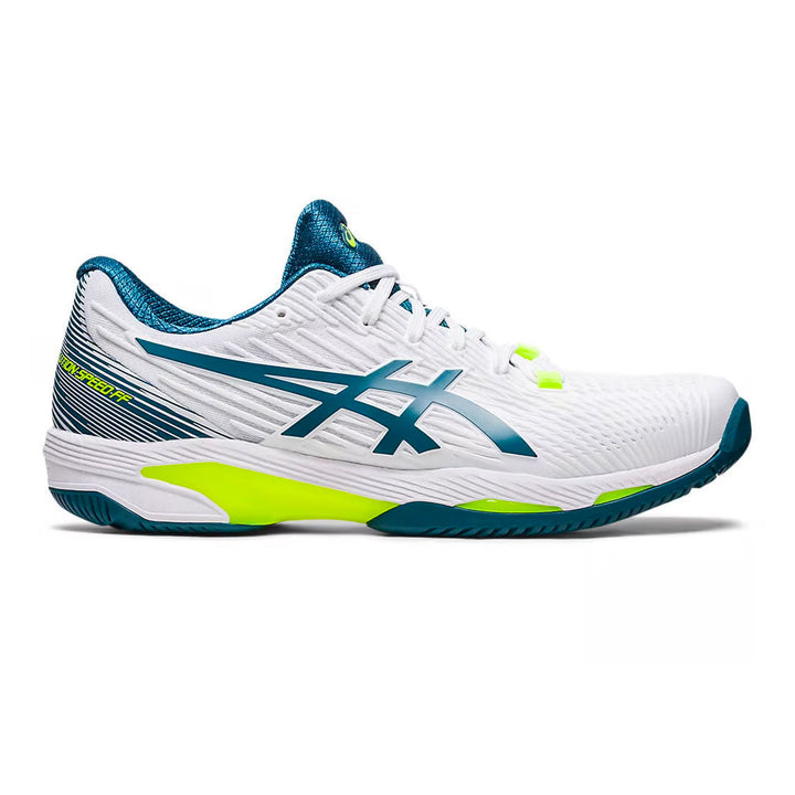 Asics Solution Speed FF2Tennis Shoes (White/Restful Teal) - InstaSport