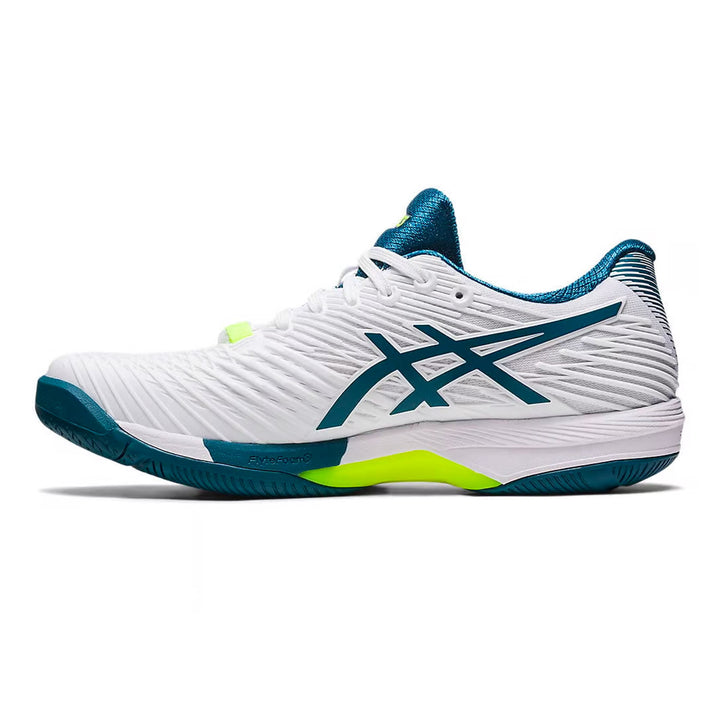 Asics Solution Speed FF2Tennis Shoes (White/Restful Teal) - InstaSport