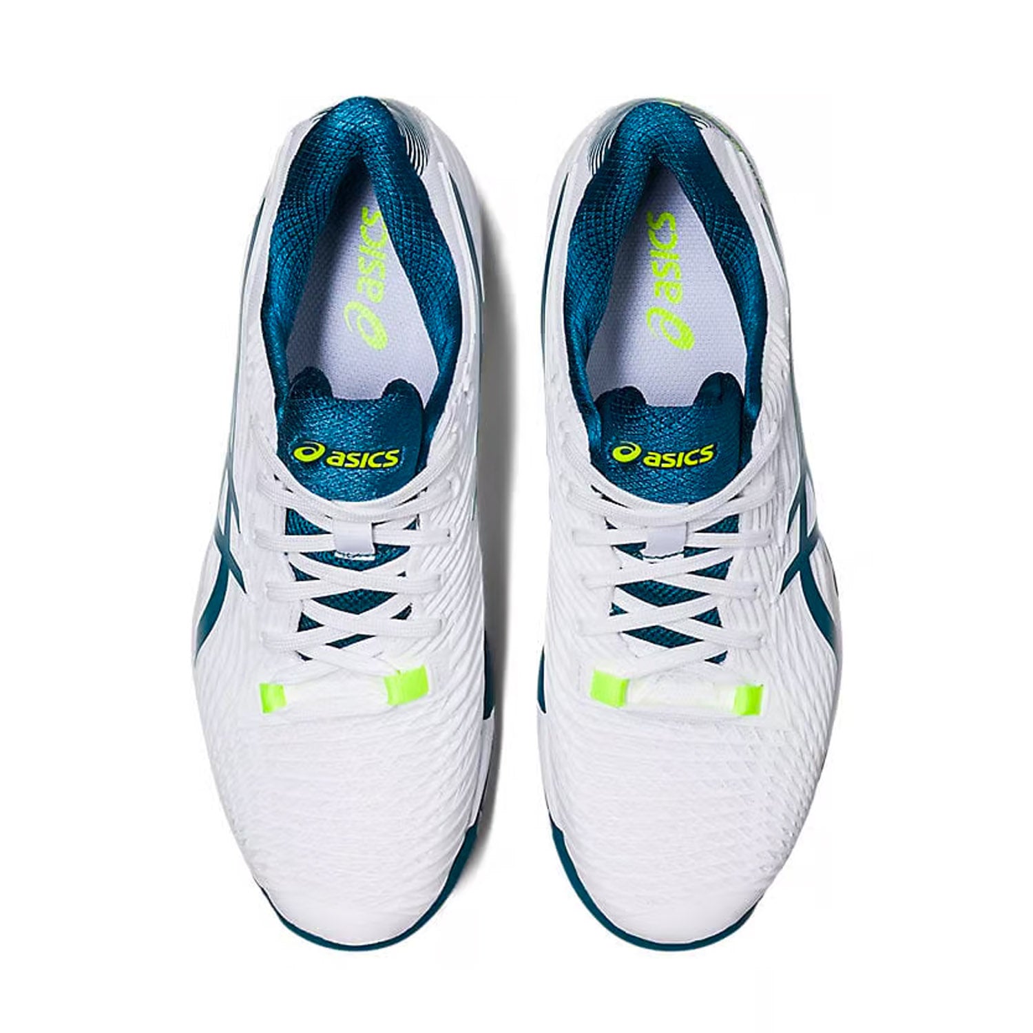 Asics Solution Speed FF2Tennis Shoes (White/Restful Teal) - InstaSport