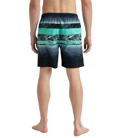 Speedo Men's 4 Way Comfort Stretch Essential Printed Watershorts With Side Pockets - Antracite & Arctic Glass - Watershorts | Speedo | InstaSport