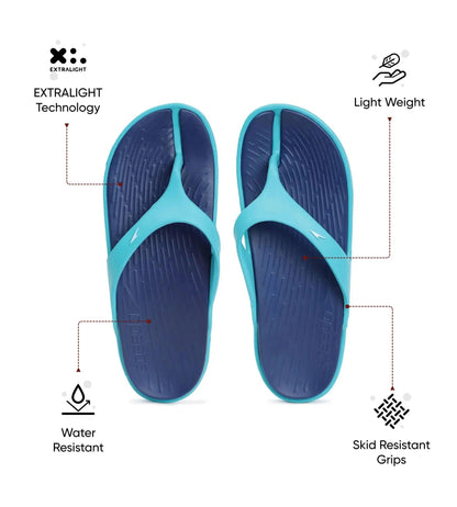 Speedo Men's Dual Colour Flip Flops - Ammonite & Aquarium - Dual Colour Flip Flops | Speedo | InstaSport