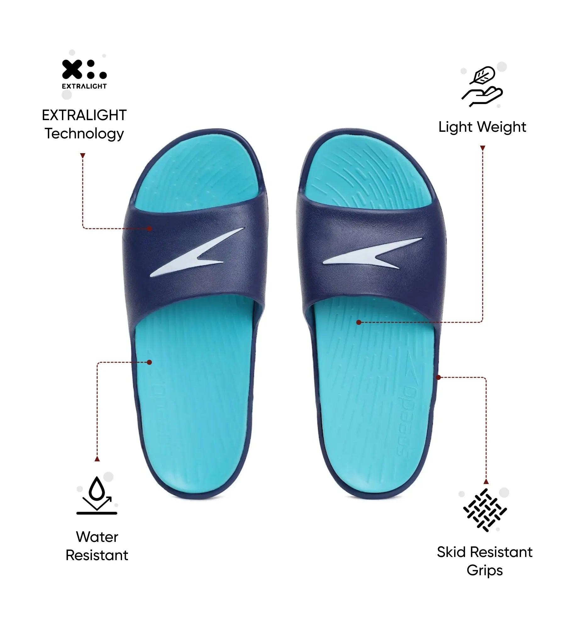Speedo Men's Dual Colour Slides - Aquarium & Ammonite - Dual Colour Slides | Speedo | InstaSport