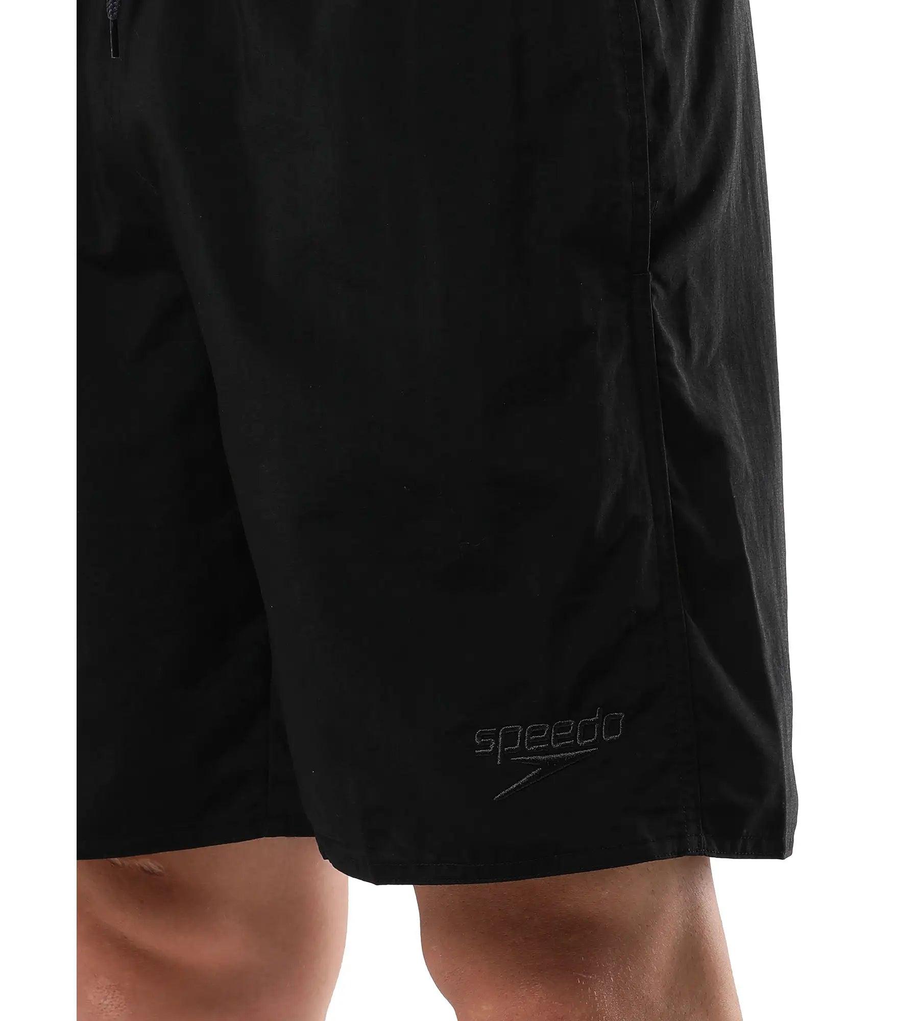 Speedo Men's Recycled Nylon Essential Watershorts - Black & Oxid Grey - Watershorts | Speedo | InstaSport