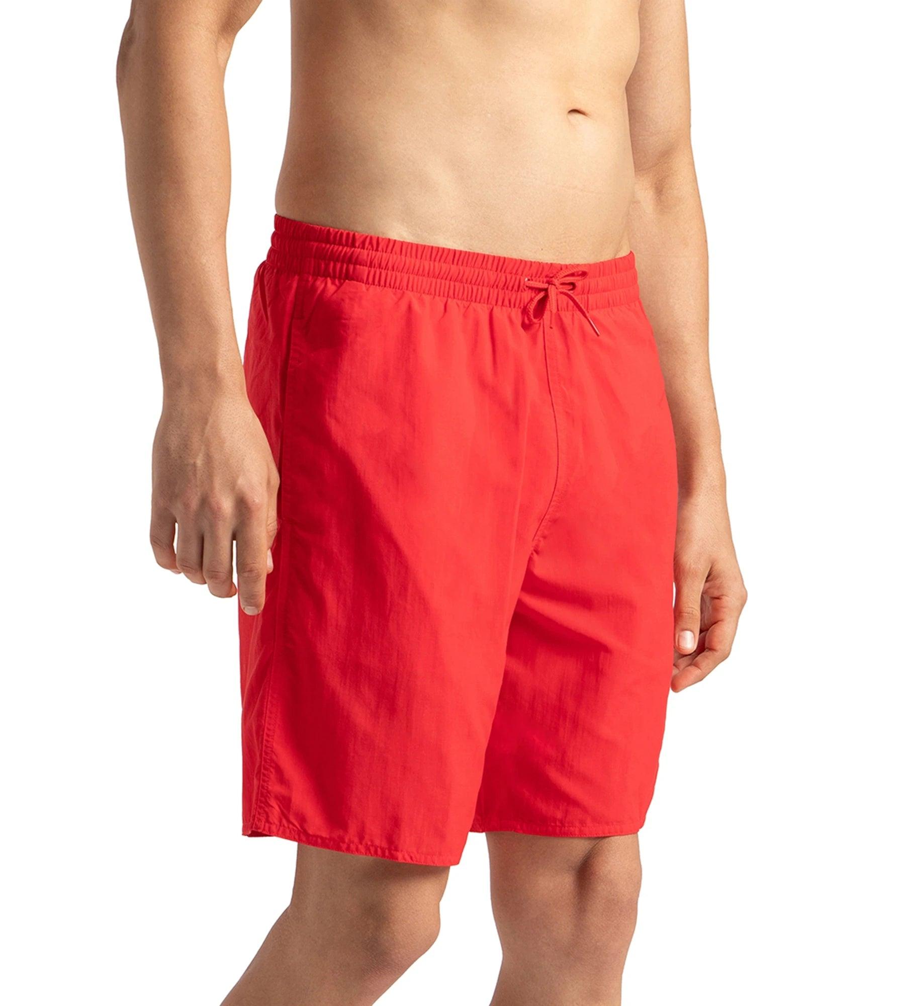 Speedo Men's Recycled Nylon Essential Watershorts - Fed Red & White - Watershorts | Speedo | InstaSport