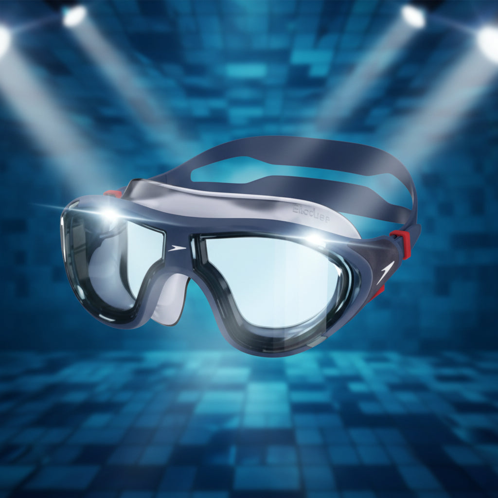 Speedo Unisex Adult Biofuse 2.0 Anti Fog Mirror Lens Swimming Goggles - MultiColor - Peacoat - View 1 Instasport