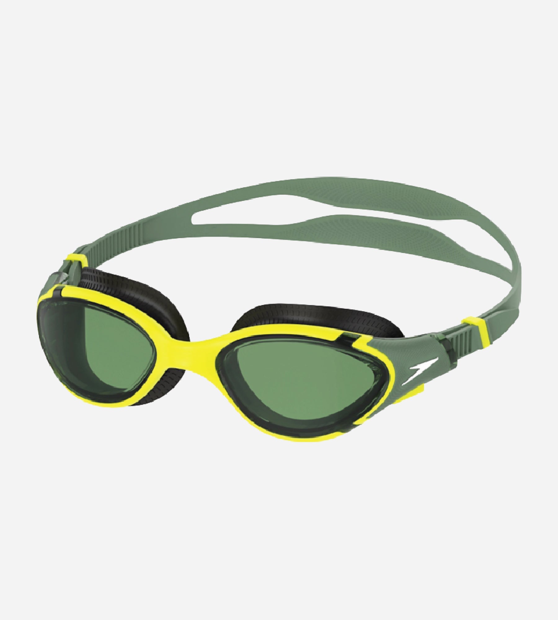 Speedo Unisex Adult Biofuse 2.0 Anti Fog Coated Swim Goggles For Men and Women - Black & Glacier Grey | Buy Fitness Goggles Online in India – InstaSport