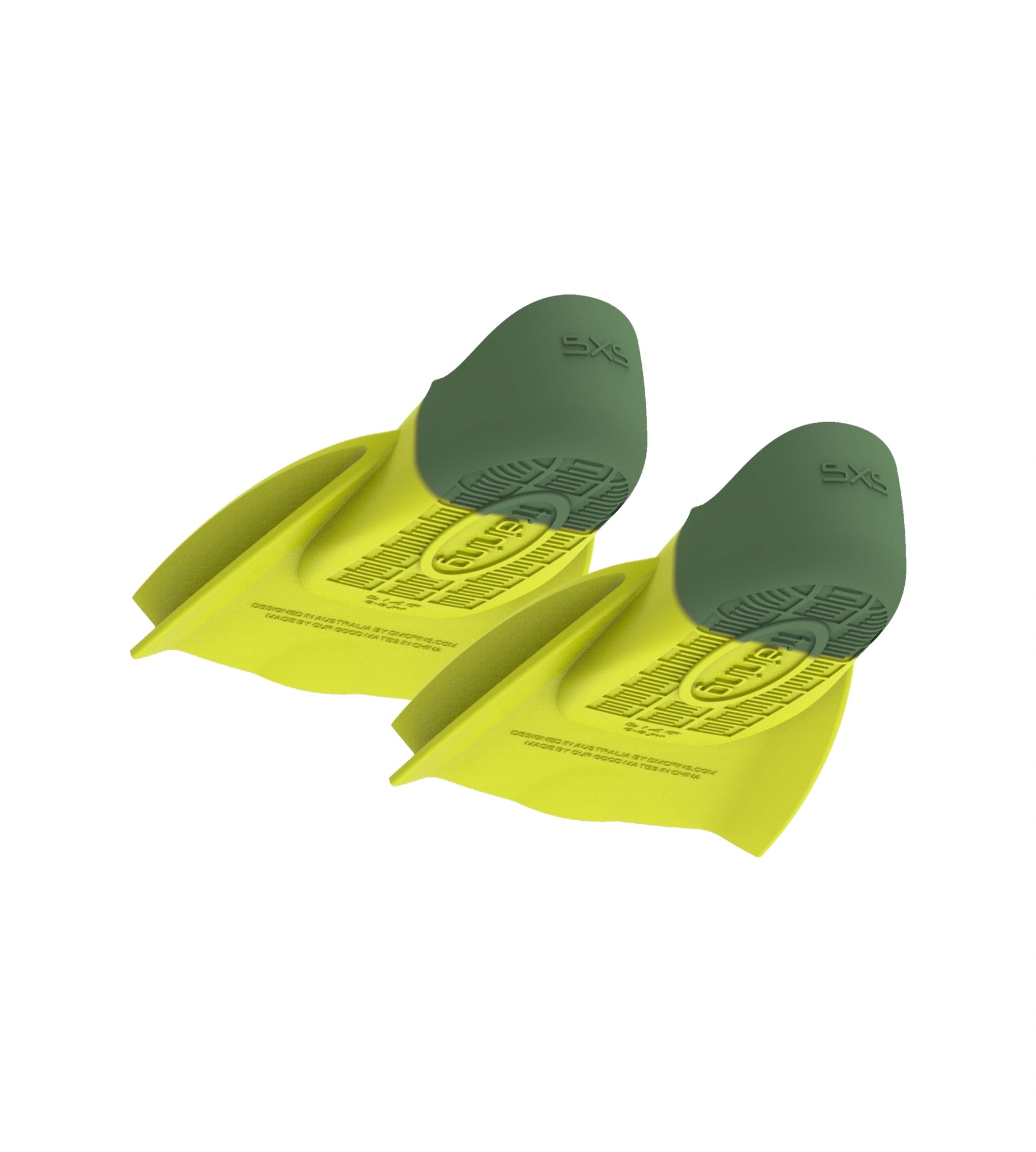 Speedo Unisex Adult DMC Original Training Fin - Yellow - Fins | Speedo | InstaSport