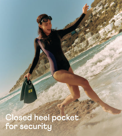 Speedo Unisex Adult DMC Super Training Fin - Green - Fins | Speedo | InstaSport