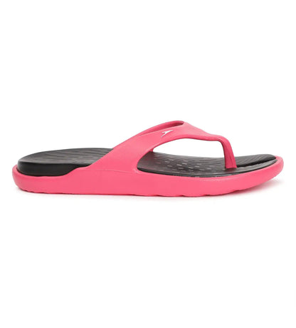 Speedo Women's Dual Colour Flip Flops - Black & Raspberry Fill - Dual Colour Flip Flops | Speedo | InstaSport
